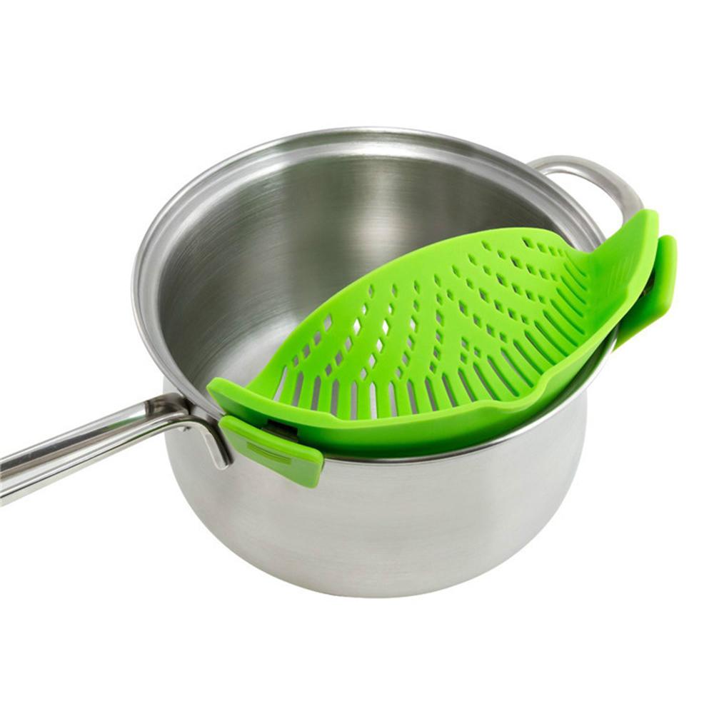 Silicone Clip on Strainer