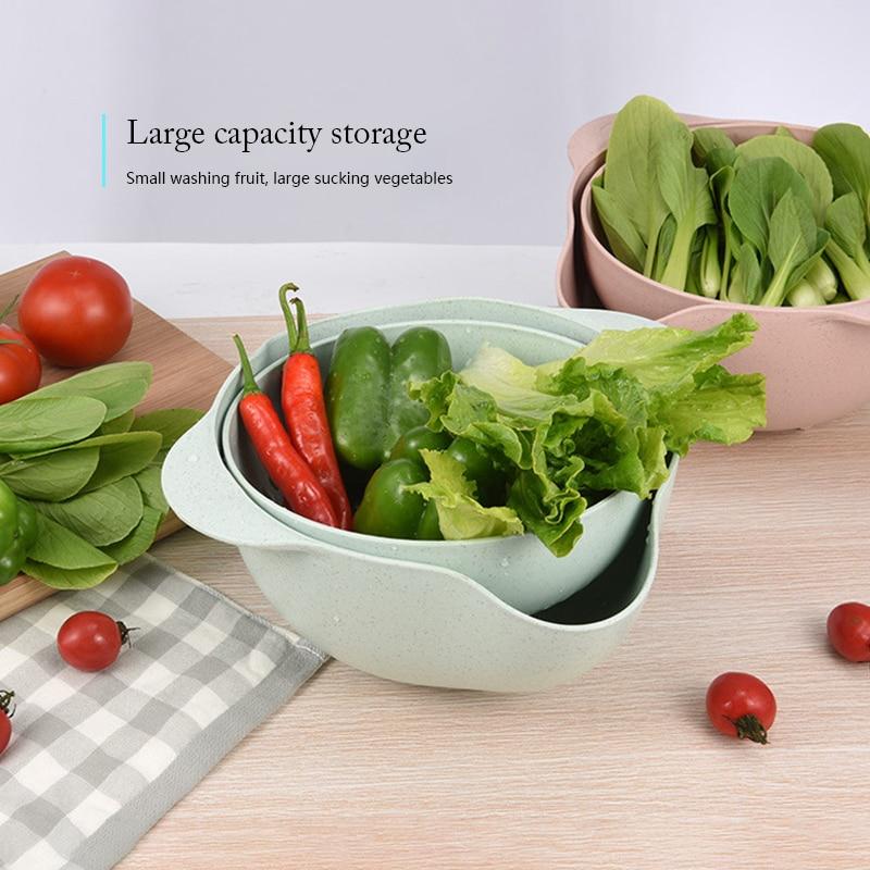 Multi-Functional Rotating Draining Colander