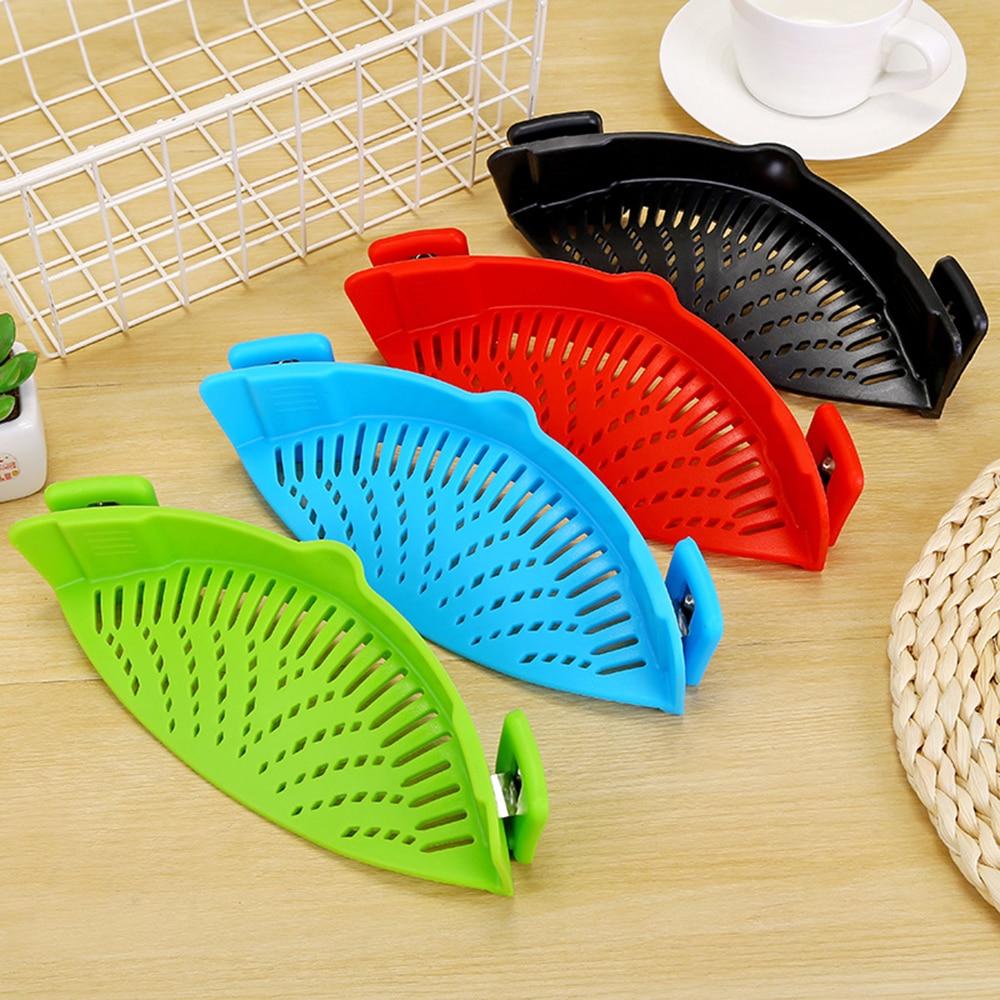 Silicone Clip on Strainer