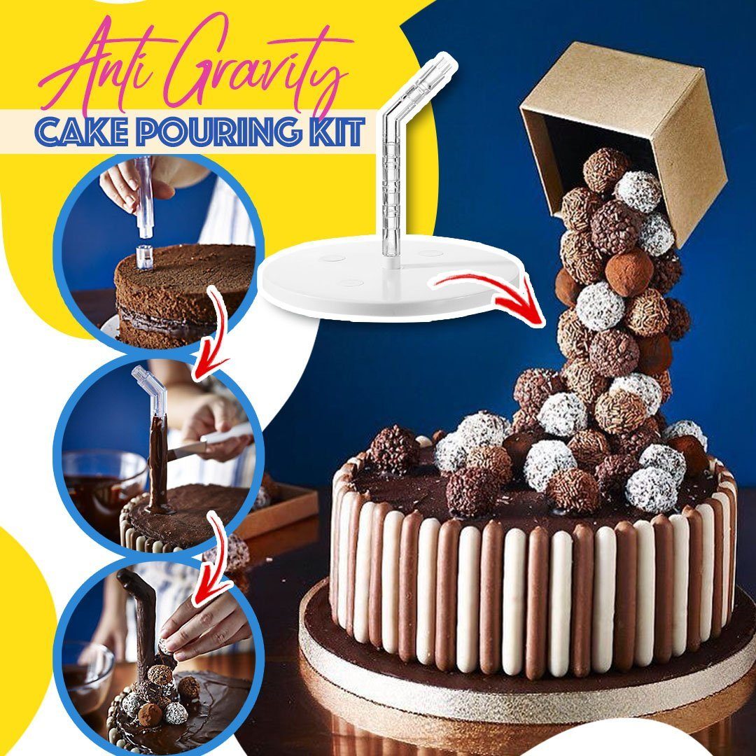 🎂Anti Gravity Cake Pouring Kit🎂
