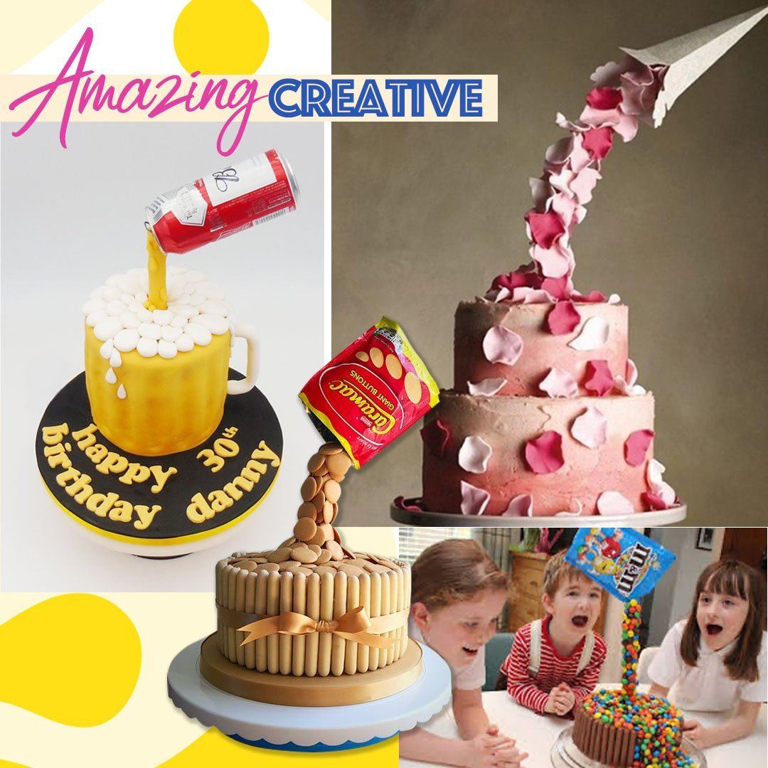 🎂Anti Gravity Cake Pouring Kit🎂