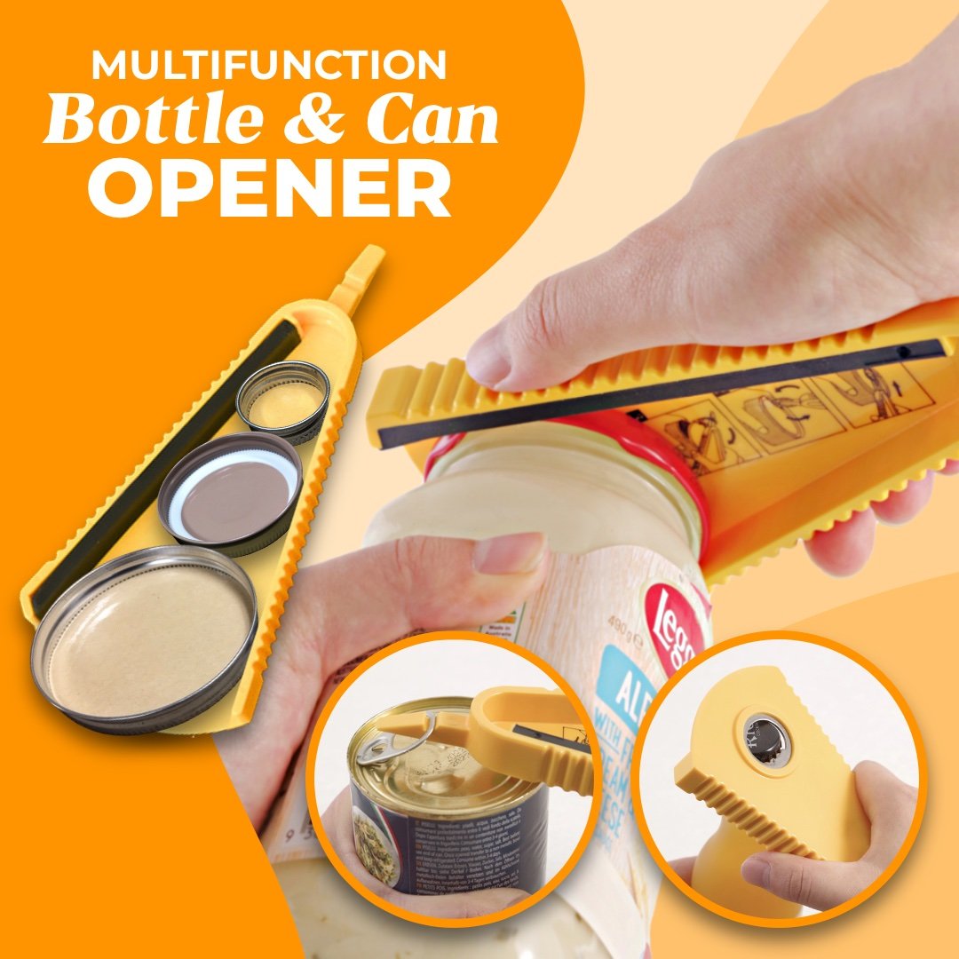 Multifunction Can and Bottle Opener
