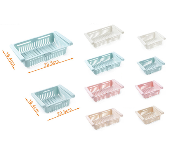 Kitchen Storage Refrigerator Partition Storage Rack
