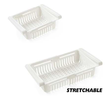 Kitchen Storage Refrigerator Partition Storage Rack