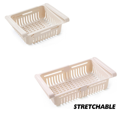 Kitchen Storage Refrigerator Partition Storage Rack