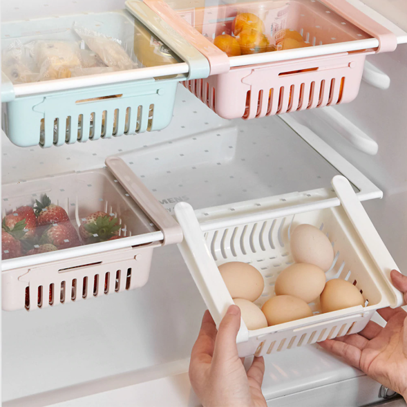Kitchen Storage Refrigerator Partition Storage Rack