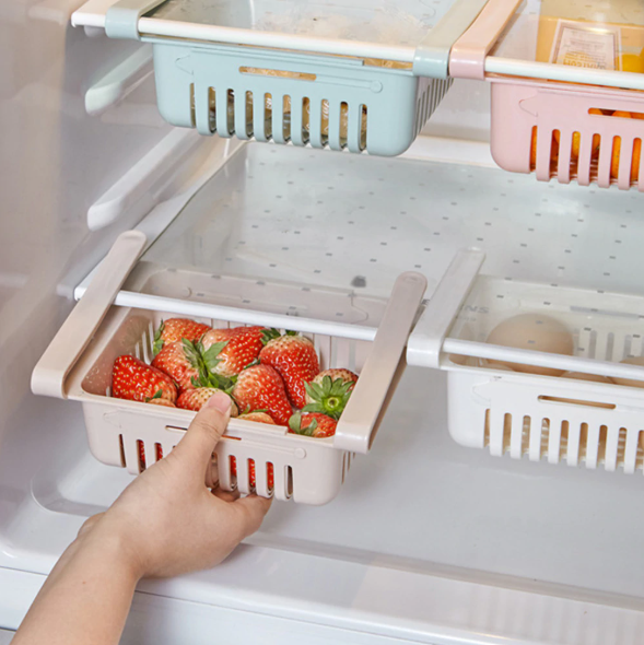 Kitchen Storage Refrigerator Partition Storage Rack