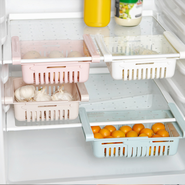 Kitchen Storage Refrigerator Partition Storage Rack