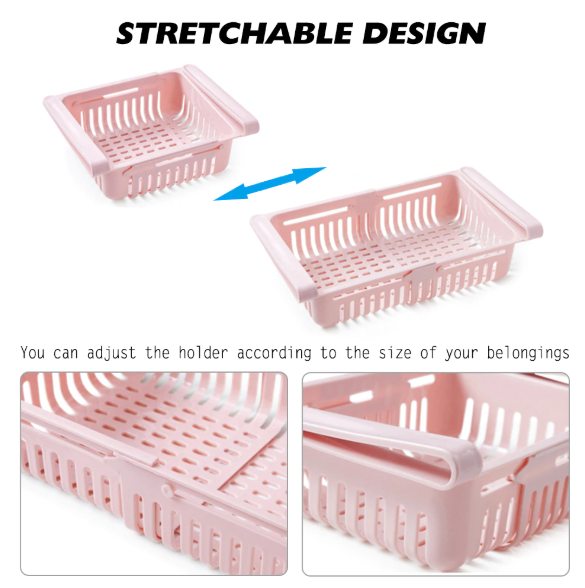 Kitchen Storage Refrigerator Partition Storage Rack