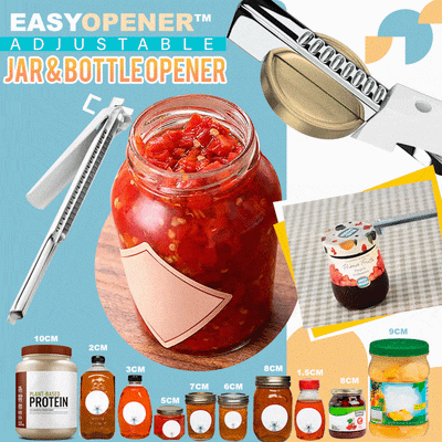 EasyOpener™ Adjustable Jar & Bottle Opener