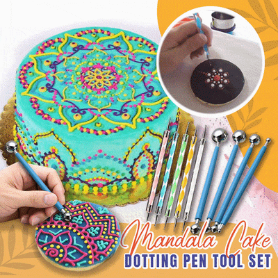 Mandala Cake Dotting Pen Tool Set(9pcs/Set)