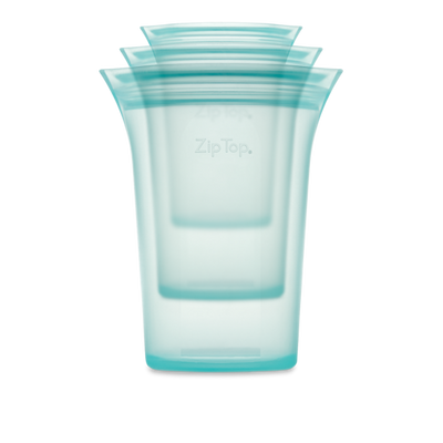 ZipTop Leakproof Containers Stand Up - Completely Plastic-Free