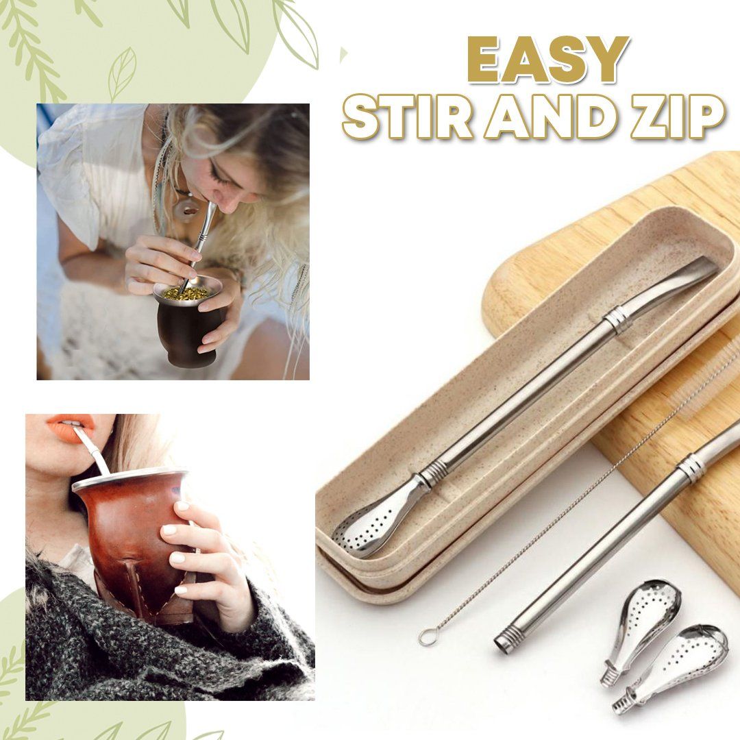 ECO Stainless Steel Partition Straw