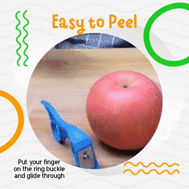 Fast Finger Ring Fruit Peeler