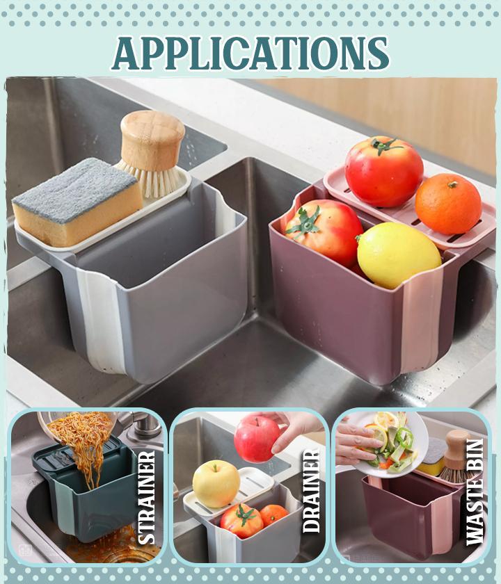 Foldable Sink Drain Basket