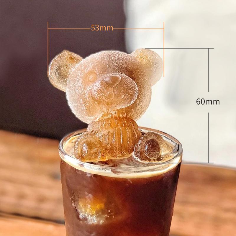 Ice Bear Coffee Silicone Mold