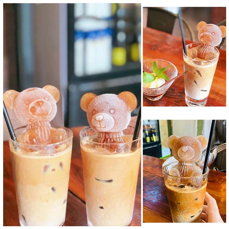 Ice Bear Coffee Silicone Mold