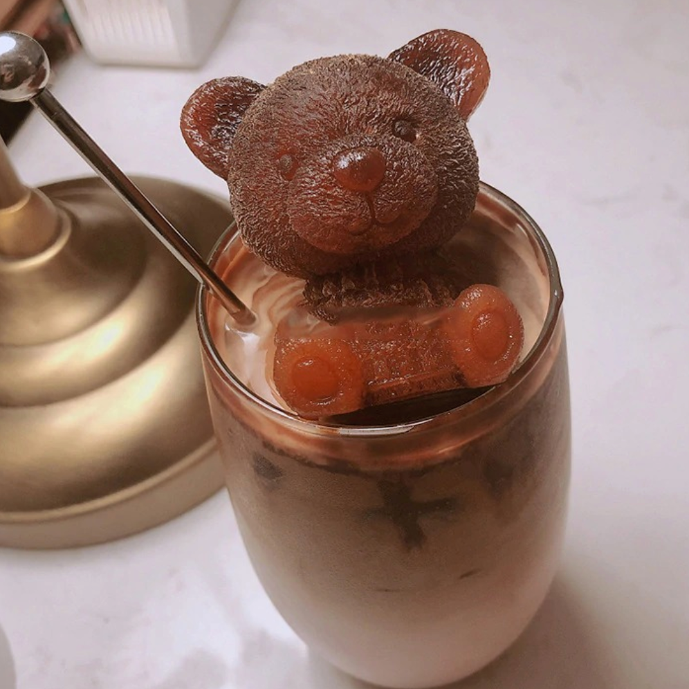 Ice Bear Coffee Silicone Mold