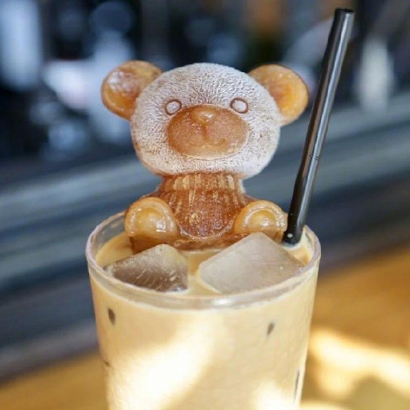 Ice Bear Coffee Silicone Mold