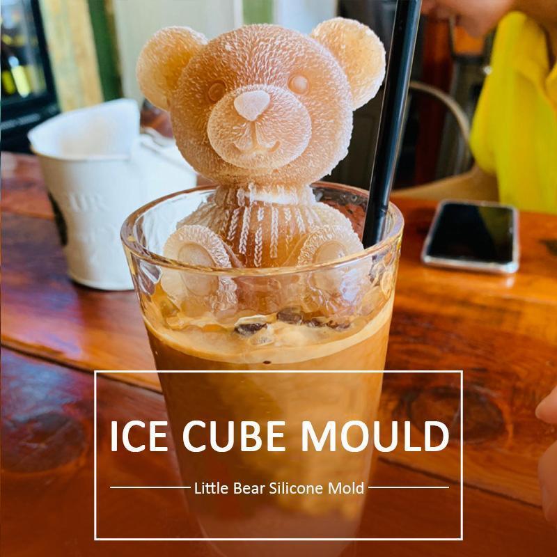 Ice Bear Coffee Silicone Mold