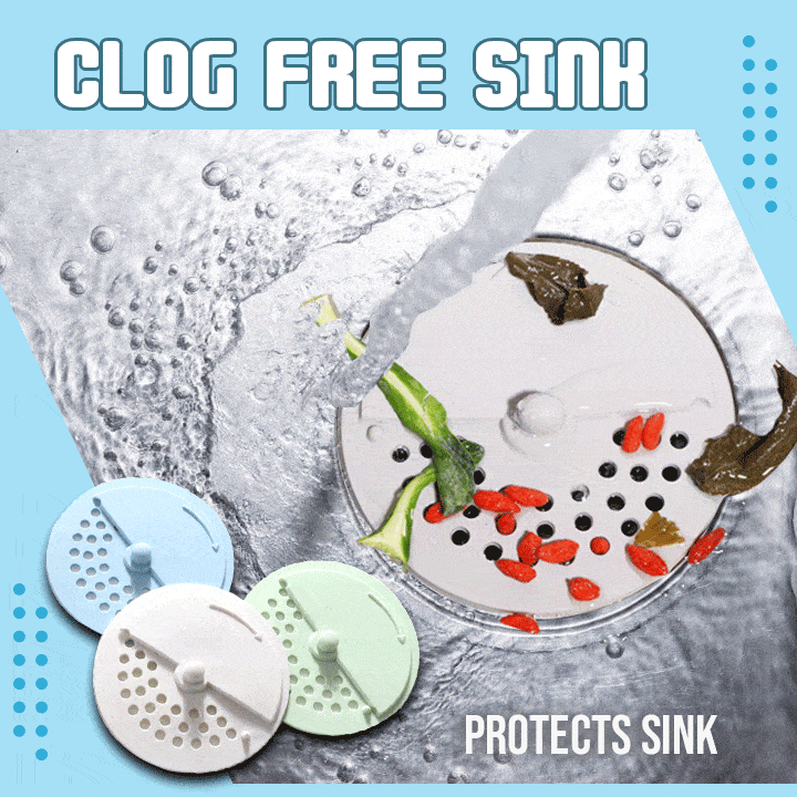 Kitchen Sink Silicone Drain Strainer 3PCS