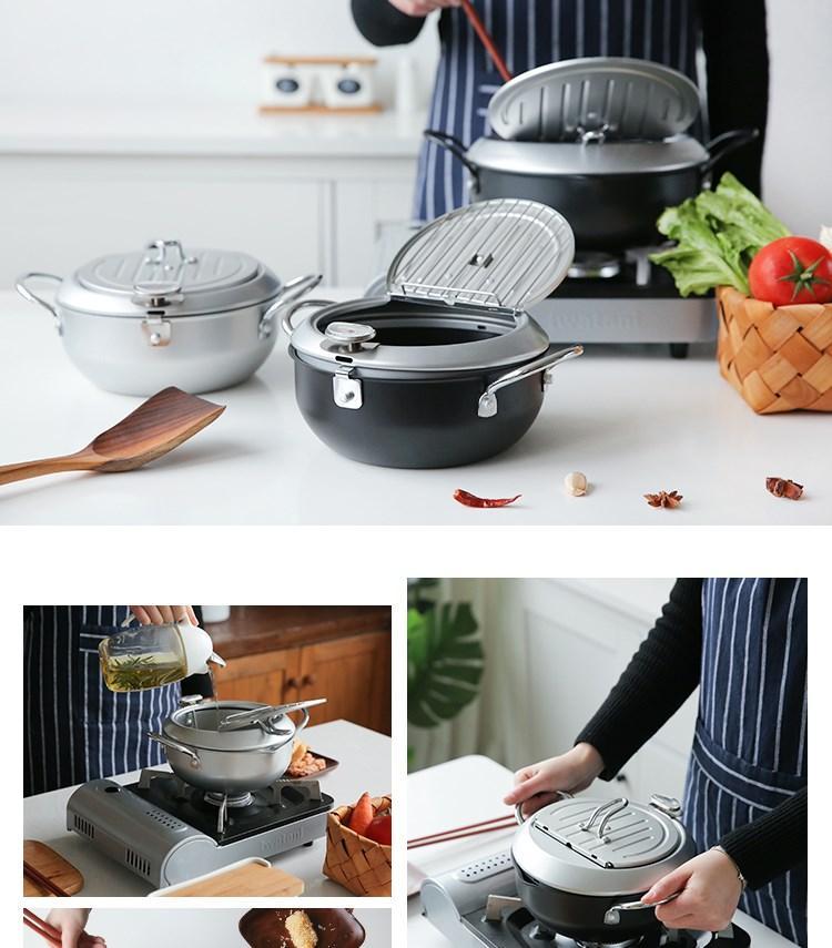 Japanese Style Deep Frying Pot