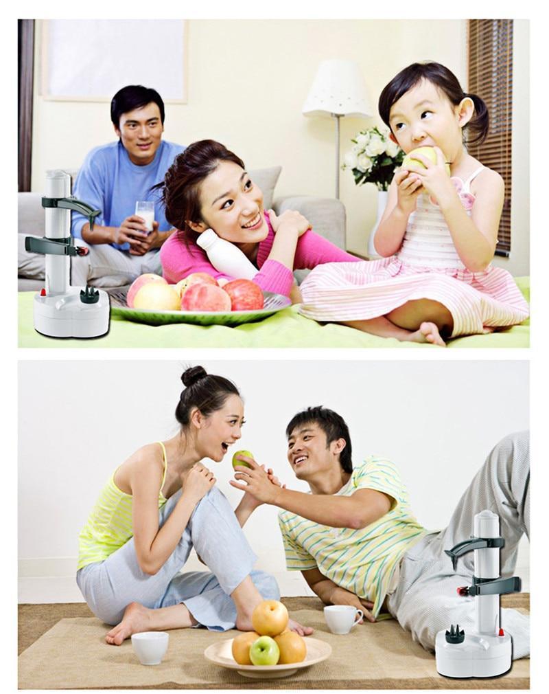 Home Best 1PC Automatic Stainless Steel Electric Peeler