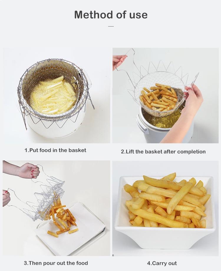 Foldable Frying Basket
