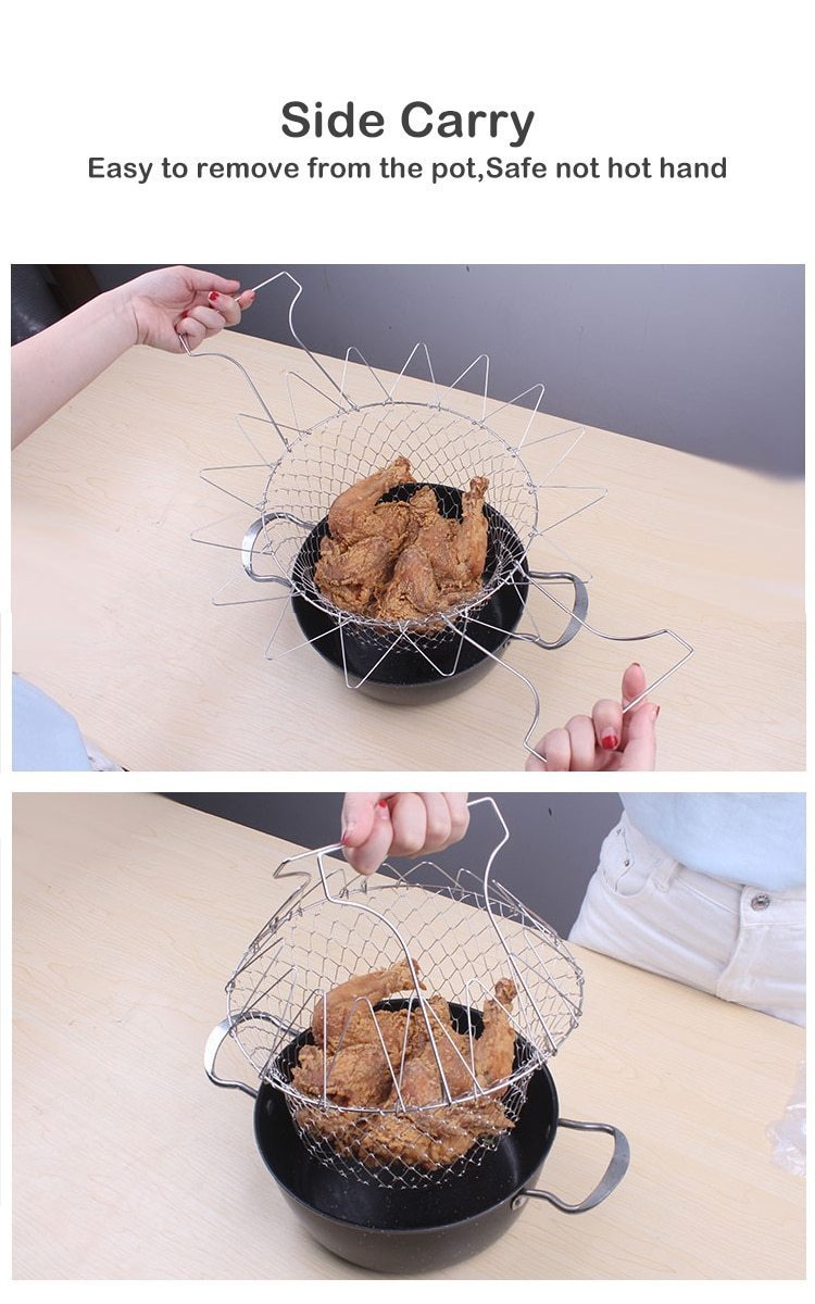Foldable Frying Basket