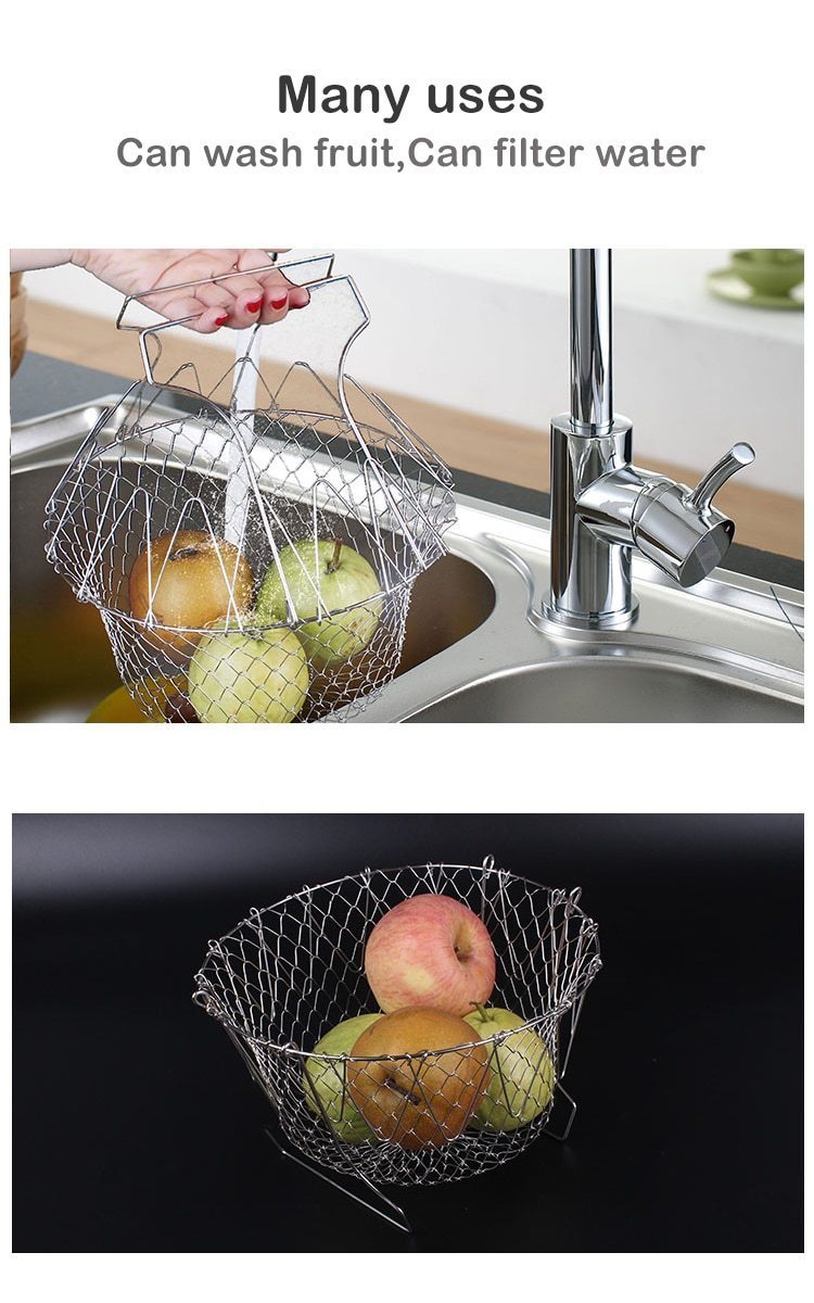 Foldable Frying Basket