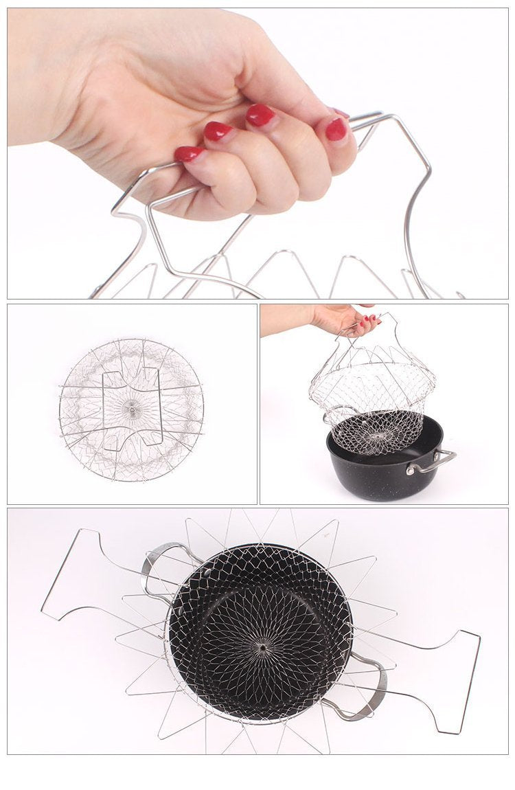 Foldable Frying Basket