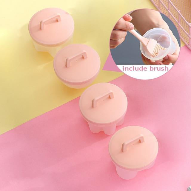 4Pcs/set Plastic Cute Egg Cooker