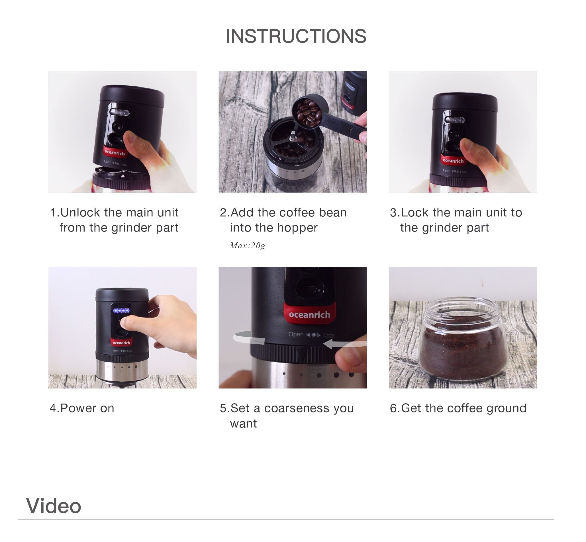 Home Best  coffee grinder rechargeable