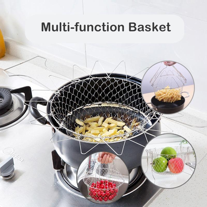Foldable Frying Basket