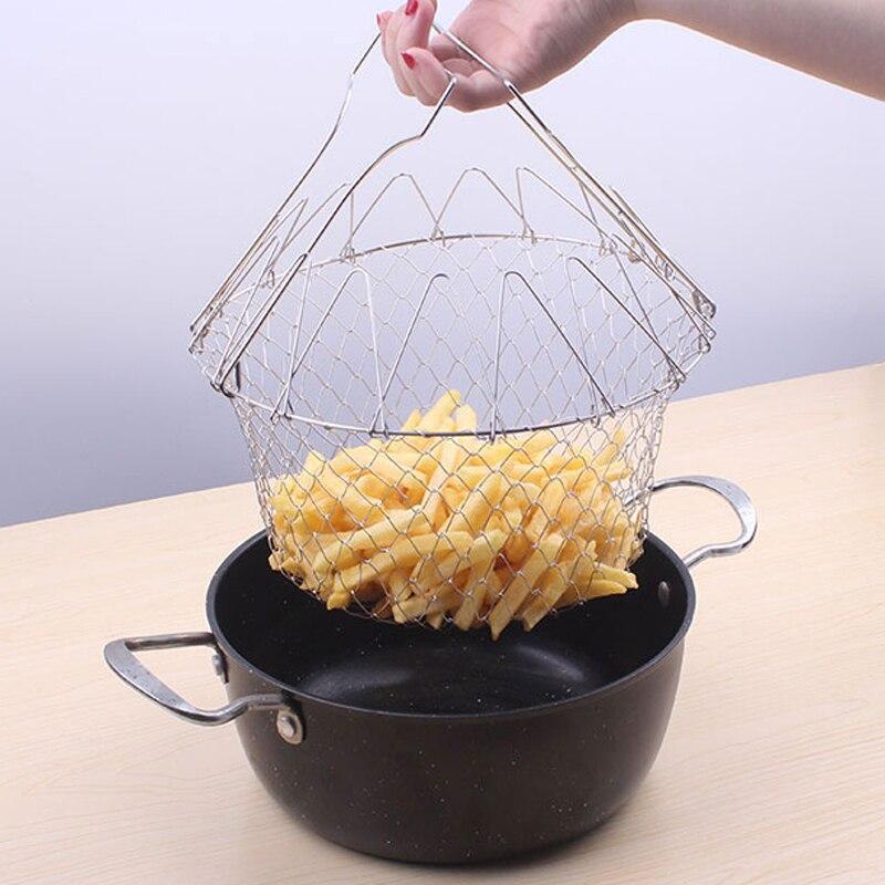 Foldable Frying Basket