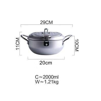Japanese Style Deep Frying Pot