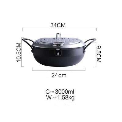 Japanese Style Deep Frying Pot