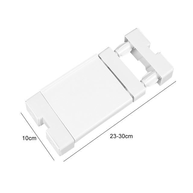 No-Drill Adjustable Kitchen Cabinet Organizer Rack