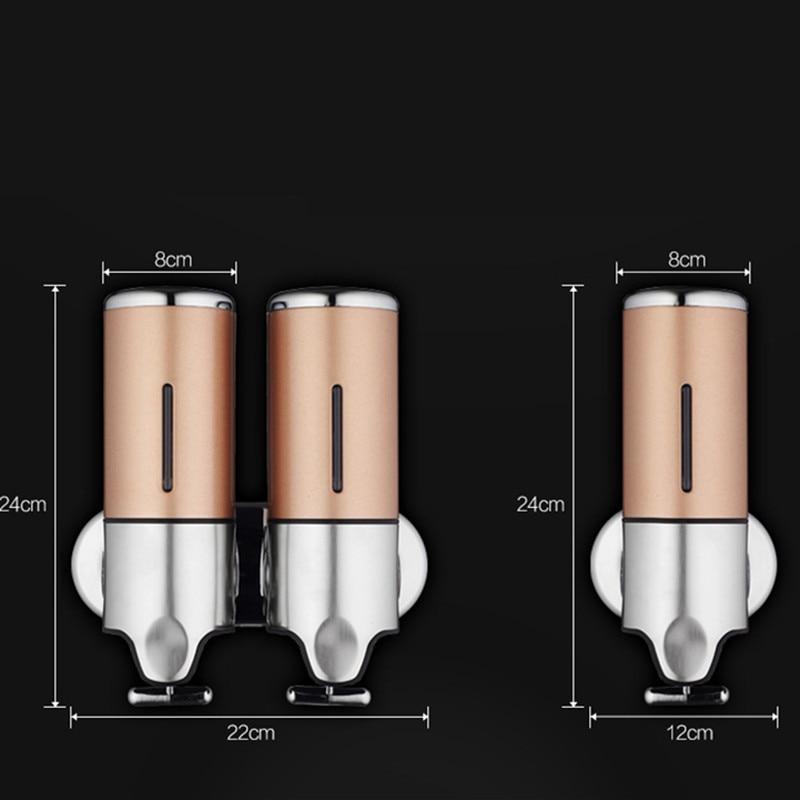 Wall Mount Single/Double  Shampoo Dispenser