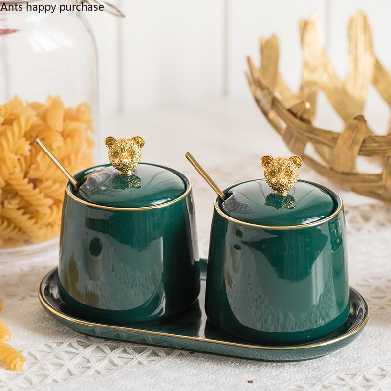 Home Best Green Seasoning Jar