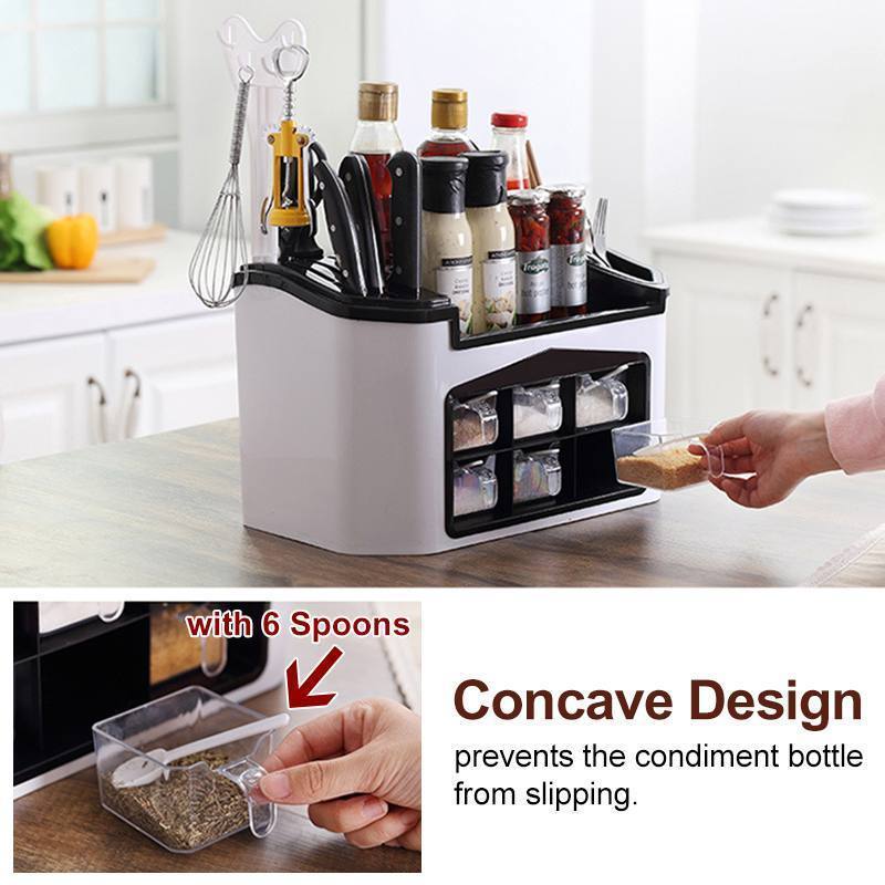 Kitchen Storage Rack Spice Box
