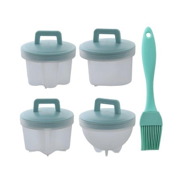 Home Best 4pcs Silicone Egg Poacher