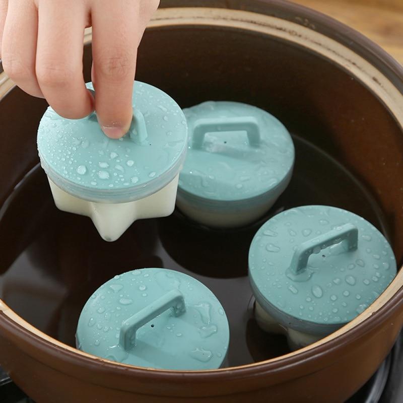 Home Best 4pcs Silicone Egg Poacher