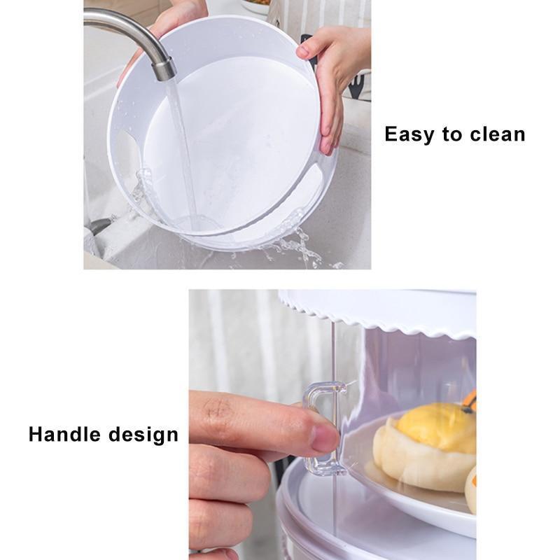Home Best Transparent Stackable Food  Cover