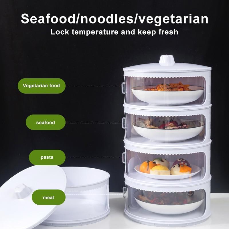 Home Best Transparent Stackable Food  Cover