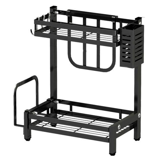 Home Best  Spice Rack Organizer Black
