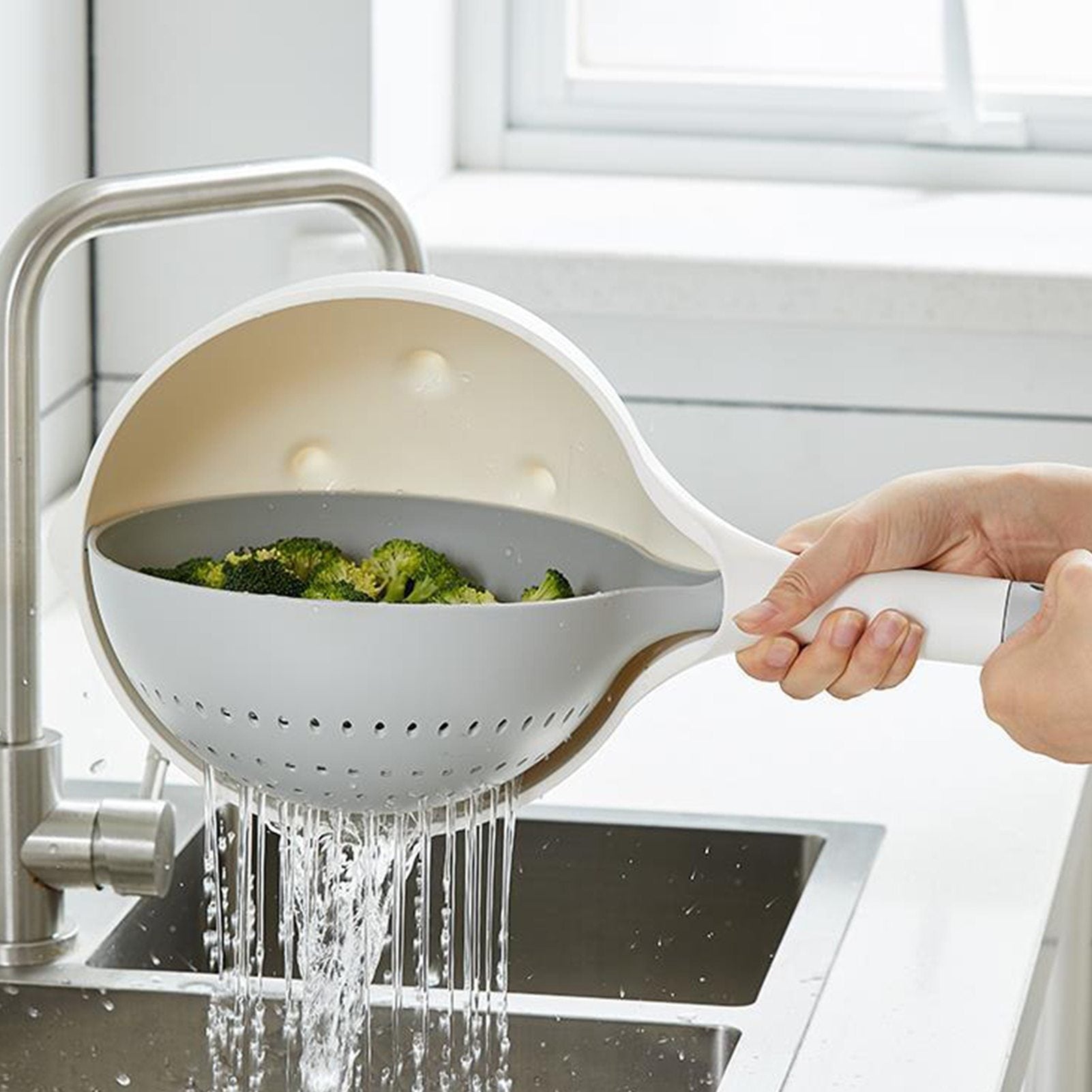 Double-Layer Drain Basket