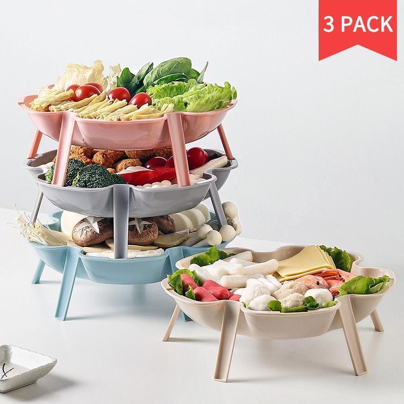 Platter Place dishes Stackable