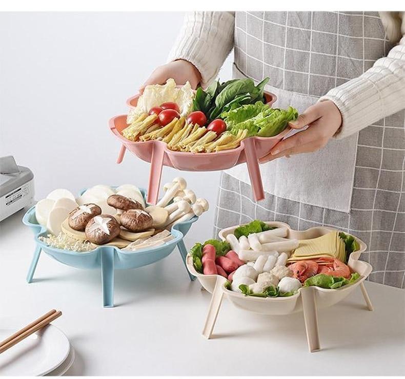 Platter Place dishes Stackable