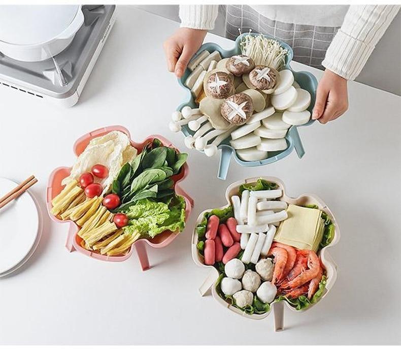 Platter Place dishes Stackable